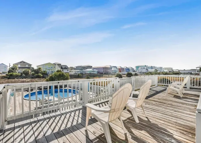 Entire Duplex Walk To Private Pool Large Deck Gulf Shores