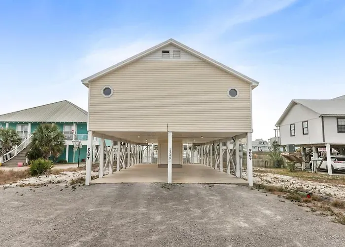 Entire Duplex Walk To Private Pool Large Deck * Gulf Shores